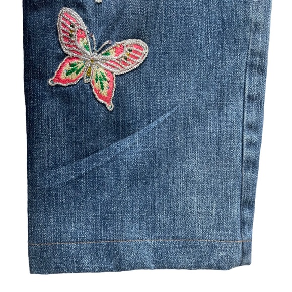 Dolce & Gabbana Vintage Embroidered Butterfly Jeans - Picture 7 of 12